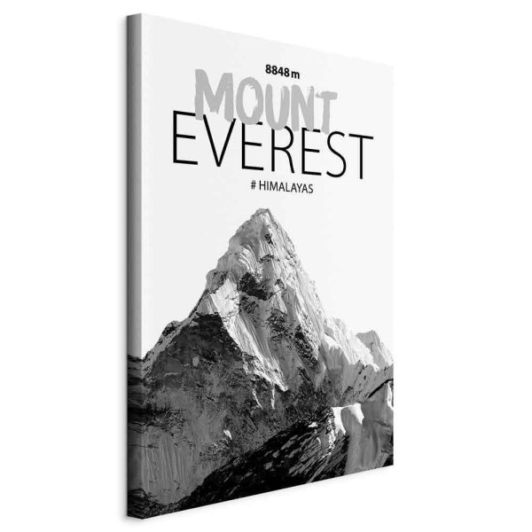 Canvas Print - Mount Everest (1 Part) Vertical
