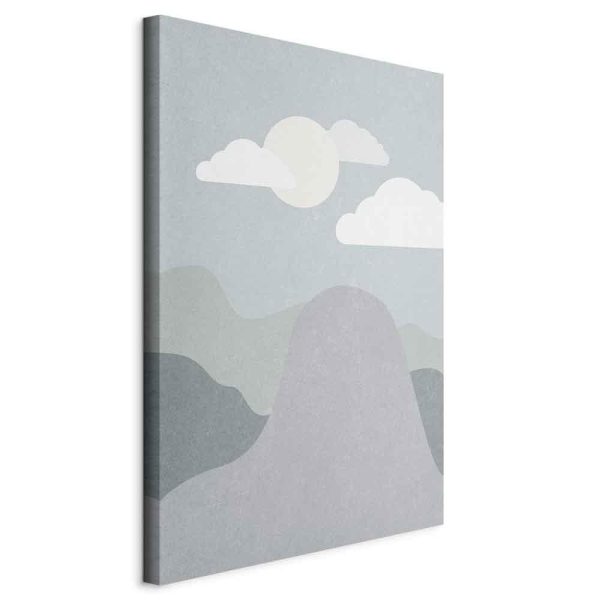Canvas Print - Mountain Adventure (1 Part) Vertical