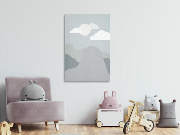 Canvas Print - Mountain Adventure (1 Part) Vertical