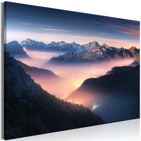 Canvas Print - Mountain Breath (1 Part) Wide - First Variant