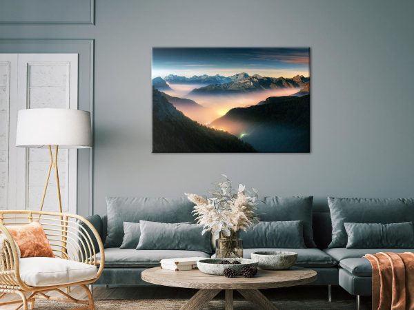 Canvas Print - Mountain Breath (1 Part) Wide - Second Variant - Image 2