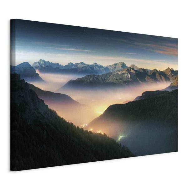 Canvas Print - Mountain Breath (1 Part) Wide - Second Variant