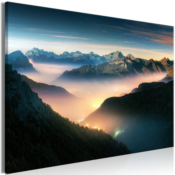 Canvas Print - Mountain Breath (1 Part) Wide - Second Variant