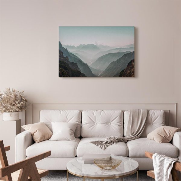 Canvas Print - Mountain Horizon (1 Part) Wide
