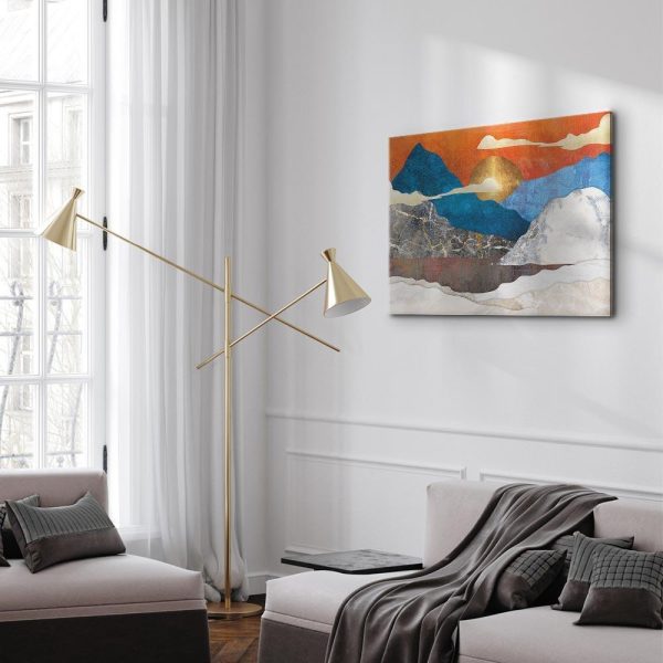 Canvas Print - Mountain Idyll (1 Part) Wide - Image 3