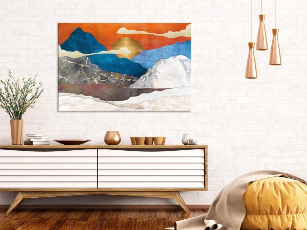Canvas Print - Mountain Idyll (1 Part) Wide - Image 4