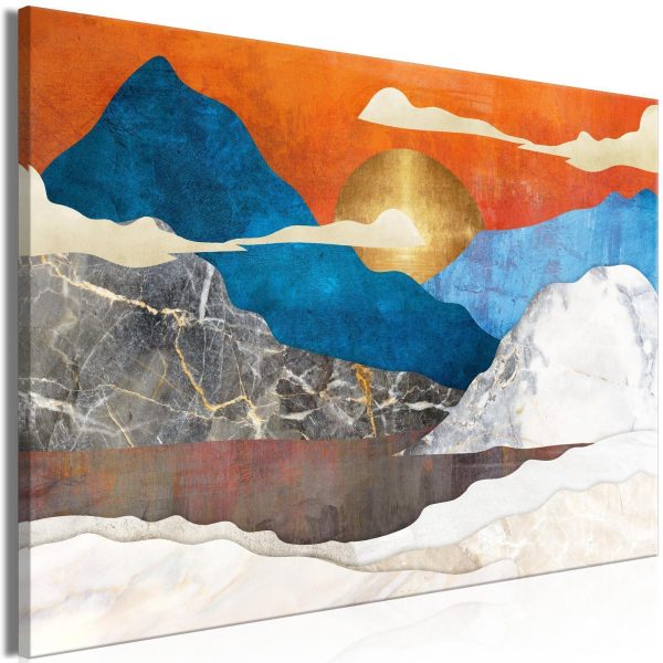 Canvas Print - Mountain Idyll (1 Part) Wide - Image 2