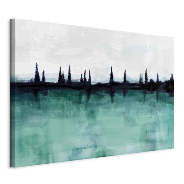 Canvas Print - Mountain Lake (1 Part) Wide