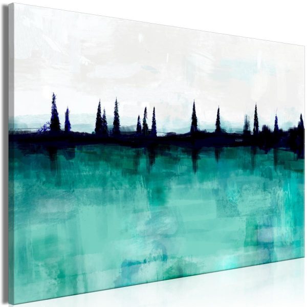 Canvas Print - Mountain Lake (1 Part) Wide