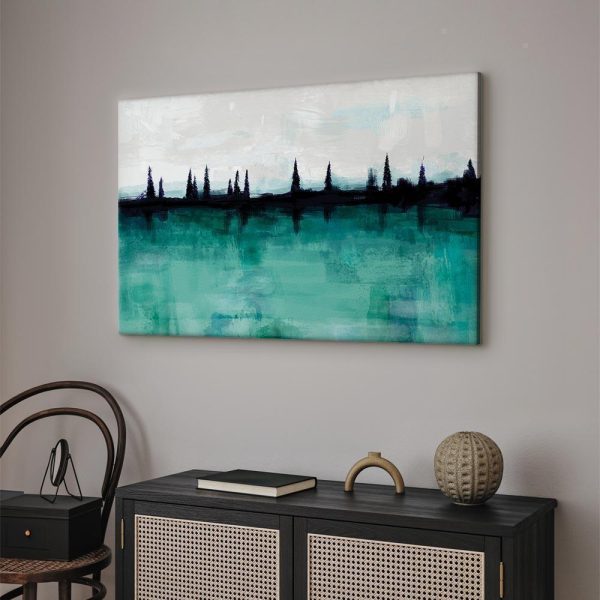 Canvas Print - Mountain Lake (1 Part) Wide