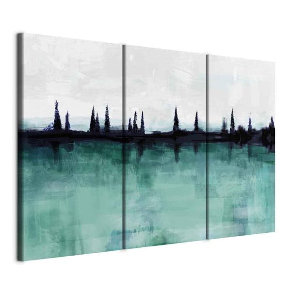 Canvas Print - Mountain Lake (3 Parts)