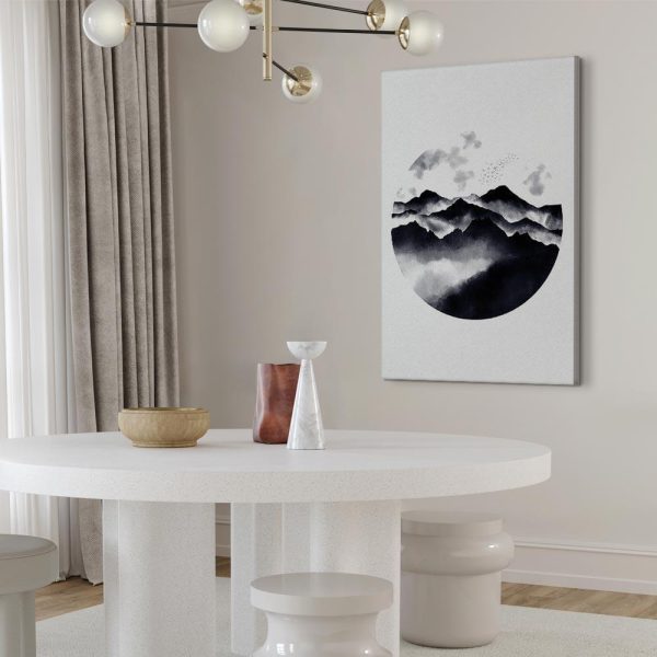 Canvas Print - Mountain Landscape (1 Part) Vertical