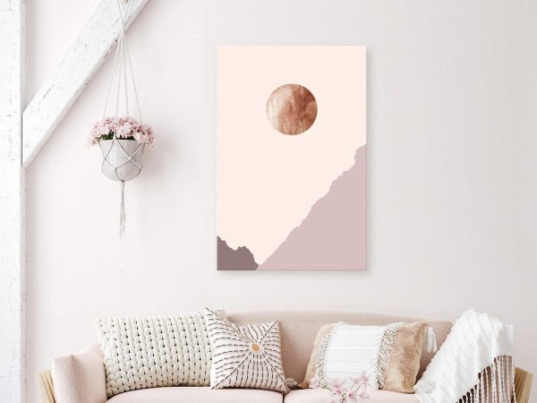 Canvas Print - Mountain Planet (1 Part) Vertical - Image 2