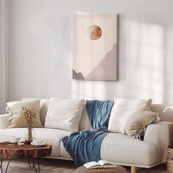 Canvas Print - Mountain Planet (1 Part) Vertical