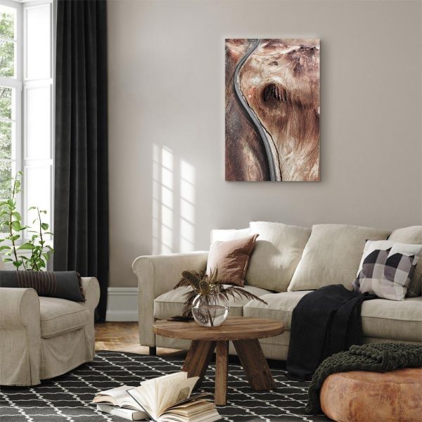 Canvas Print - Mountain Serpentine (1 Part) Vertical