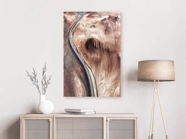 Canvas Print - Mountain Serpentine (1 Part) Vertical