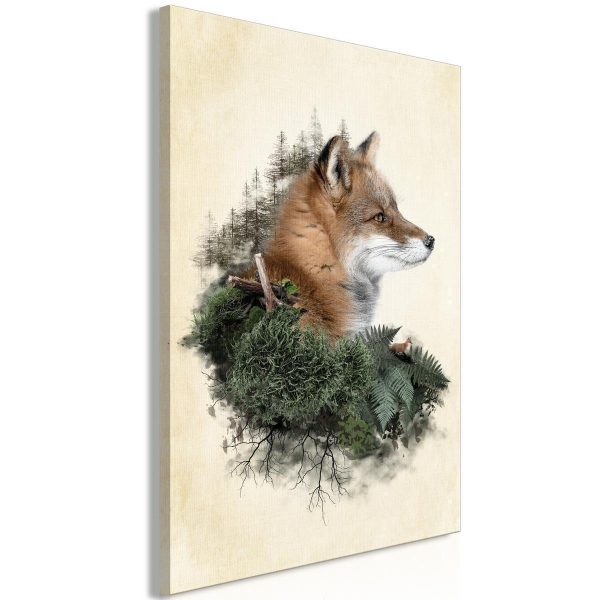Canvas Print - Mr Fox (1 Part) Vertical
