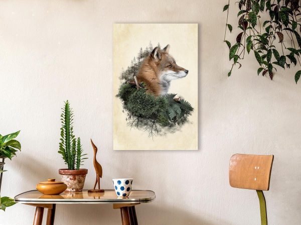 Canvas Print - Mr Fox (1 Part) Vertical