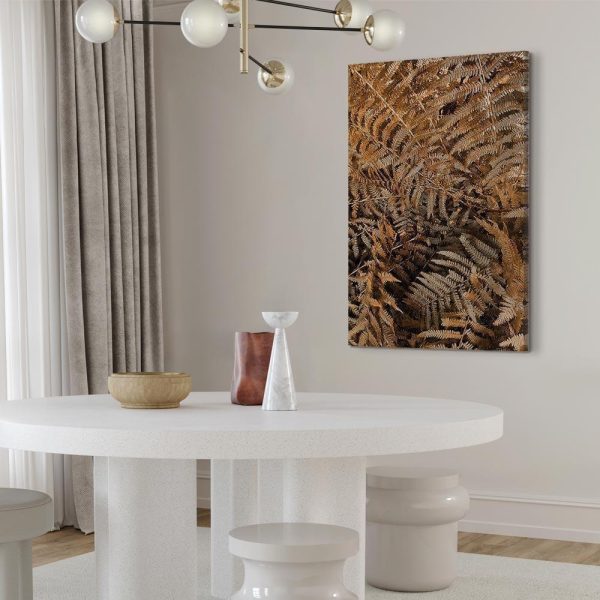 Canvas Print - Mysterious Fern (1 Part) Vertical