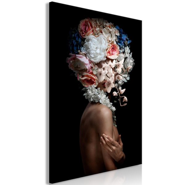 Canvas Print - Mysterious Gesture (1 Part) Vertical - Image 2