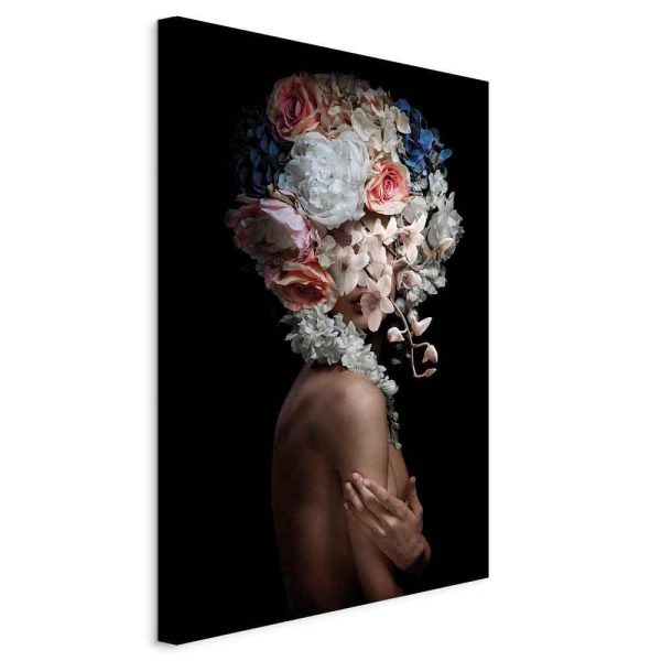 Canvas Print - Mysterious Gesture (1 Part) Vertical