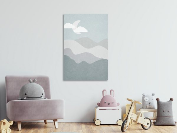 Canvas Print - Mysterious Night (1 Part) Vertical - Image 2