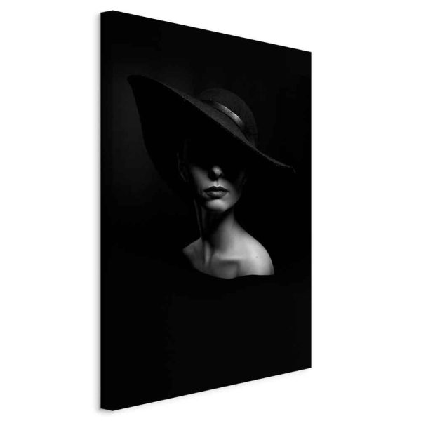 Canvas Print - Mysterious Woman (1 Part) Vertical