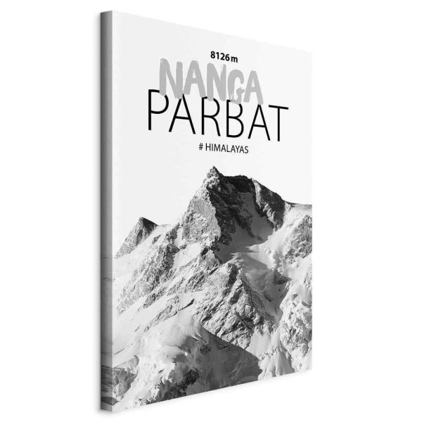 Canvas Print - Nanga Parbat (1 Part) Vertical
