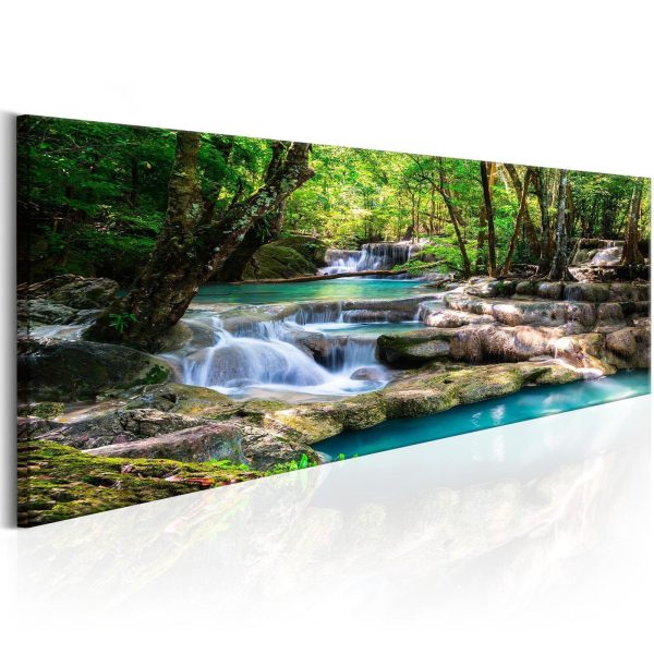 Canvas Print - Nature: Forest Waterfall - Image 8