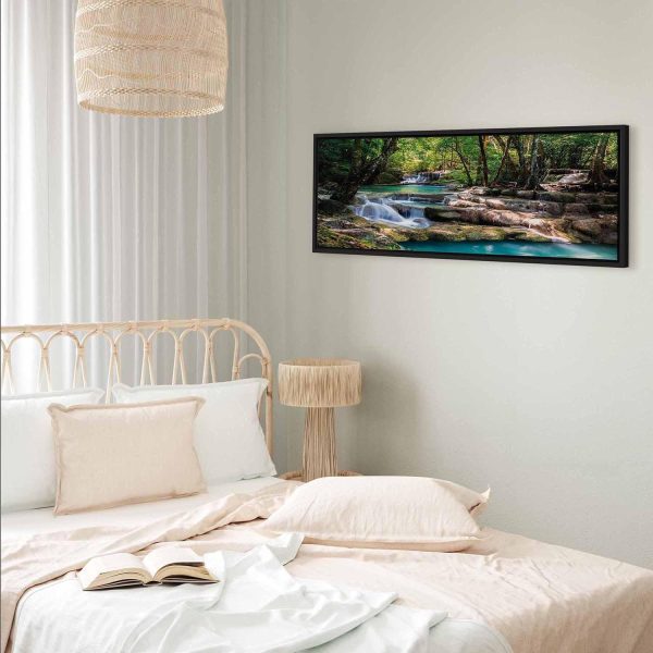 Canvas Print - Nature: Forest Waterfall - Image 7