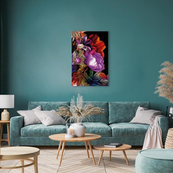 Canvas Print - Nature in Summer Hues (1-part) - Flower Garden of Inspiration
