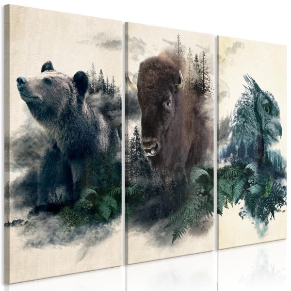 Canvas Print - Nature's Womb (3 Parts)