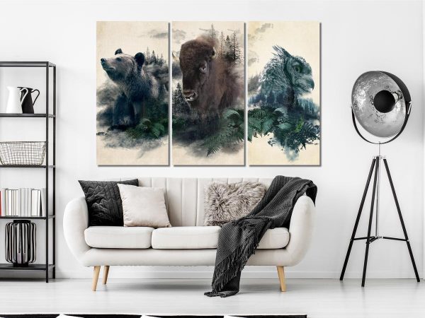 Canvas Print - Nature's Womb (3 Parts)
