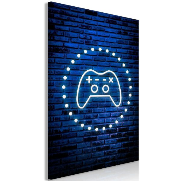 Canvas Print - Neon Gamepad