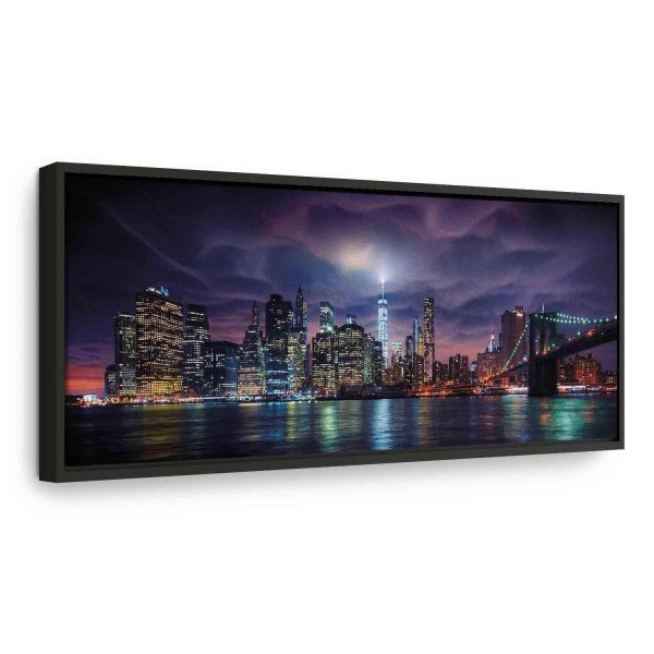 Canvas Print - New York: Dark City - Image 3