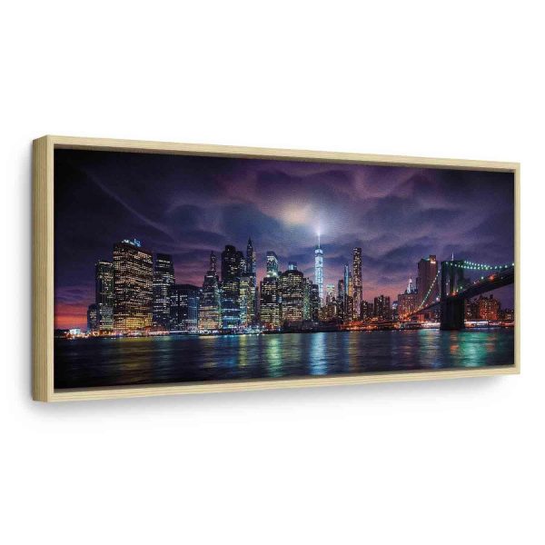 Canvas Print - New York: Dark City