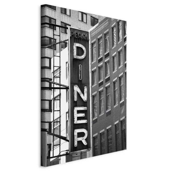 Canvas Print - New York Neon Sign (1 Part) Vertical