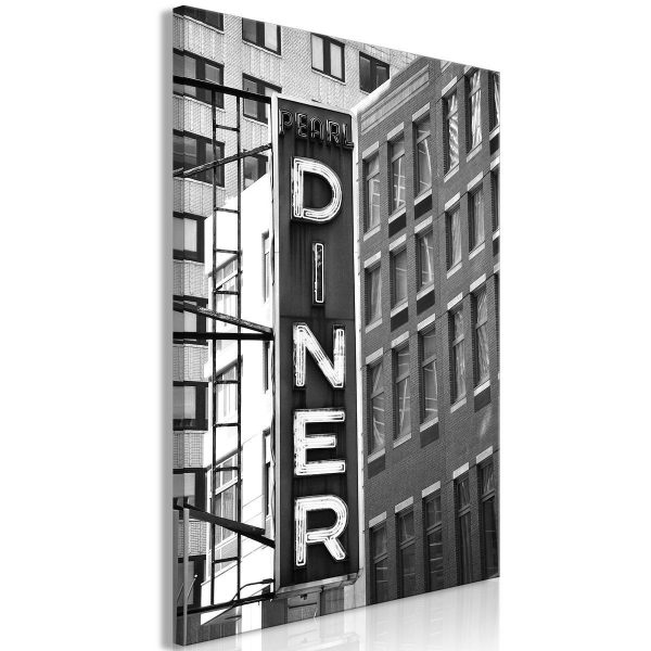 Canvas Print - New York Neon Sign (1 Part) Vertical
