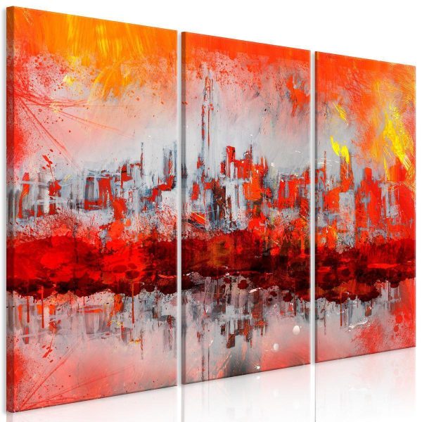 Canvas Print - New York Sunset (3 Parts)