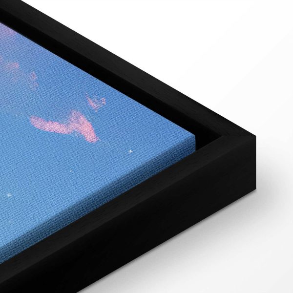 Canvas Print - Night Concert in the Mountains: Clouds Illuminated by the Last Rays of the Sun - Image 12