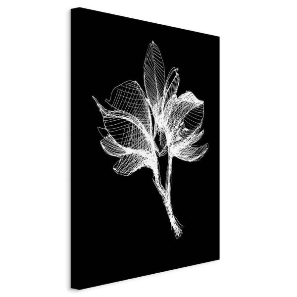 Canvas Print - Night Flower (1 Part) Vertical