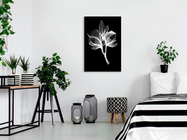 Canvas Print - Night Flower (1 Part) Vertical