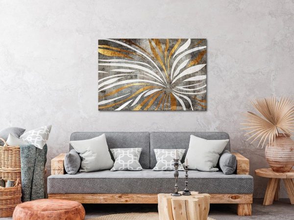 Canvas Print - Night Flower (1 Part) Wide