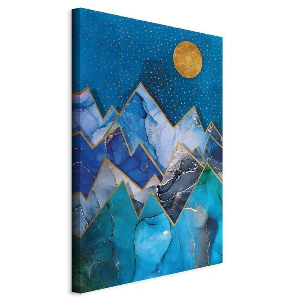 Canvas Print - Night Walk (1 Part) Vertical