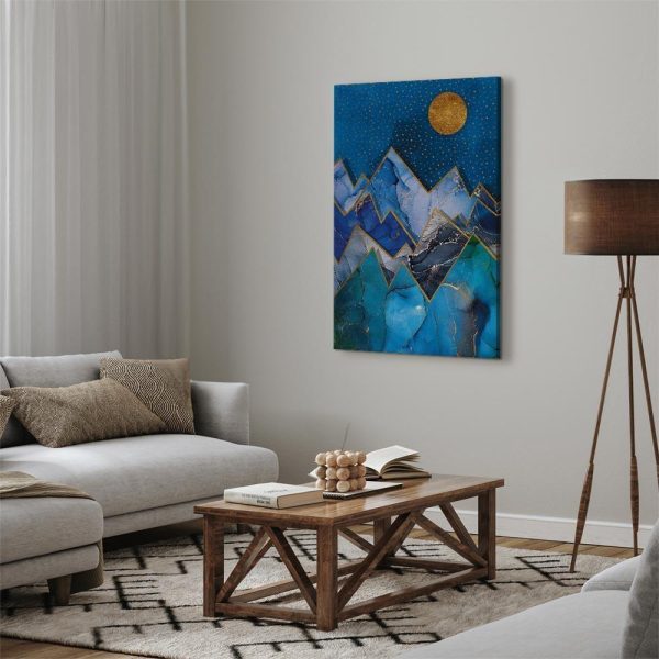Canvas Print - Night Walk (1 Part) Vertical