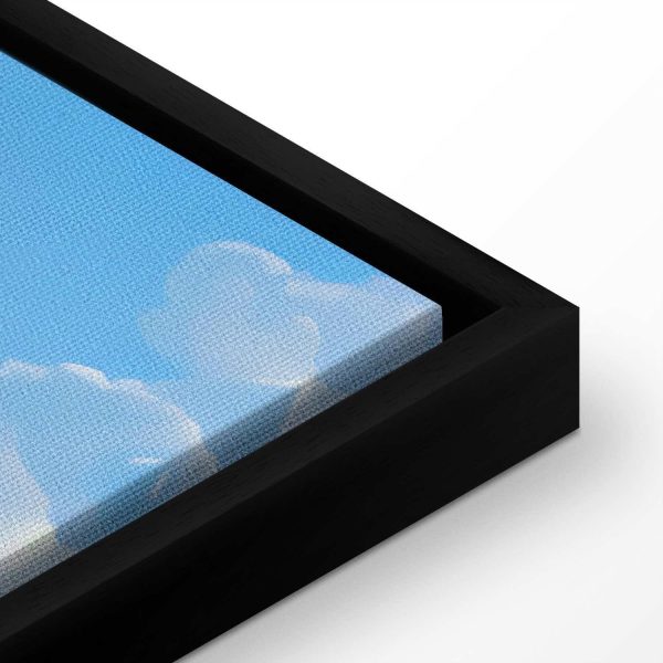 Canvas Print - Ocean in the Air: Waving Clouds Reflecting Morning Light - Image 11