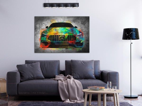 Canvas Print - On Start (1 Part) Wide