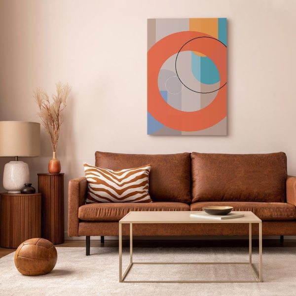 Canvas Print - Orange Chocolate (1 Part) Vertical - Image 3