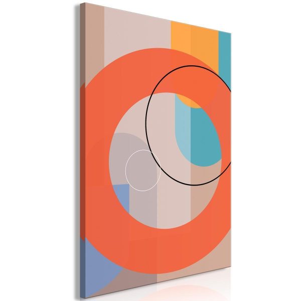Canvas Print - Orange Chocolate (1 Part) Vertical