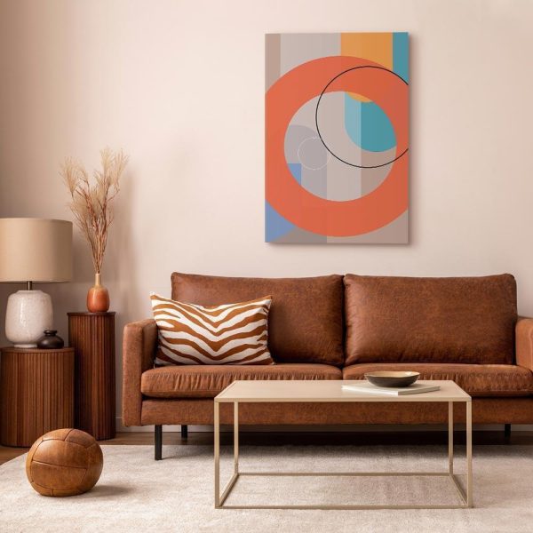 Canvas Print - Orange Chocolate (1 Part) Vertical